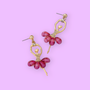 🌸 Aretes "Bailarina Blossom"