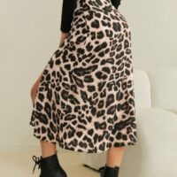 Falda animal print