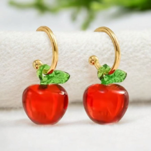 🍎💫 Aretes "Apple Pop"
