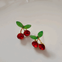 🍒 Aretes Mini Cherry Sweet