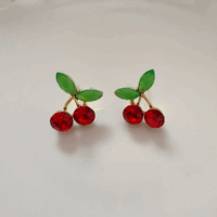 🍒 Aretes Mini Cherry Sweet