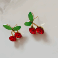 🍒 Aretes Mini Cherry Sweet