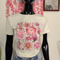 Camiseta floral