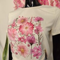 Camiseta floral