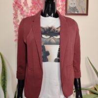 Blazer guinda