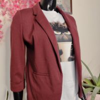 Blazer guinda