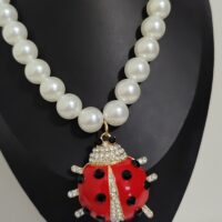 🐞 Collar "Ladybug Queen"