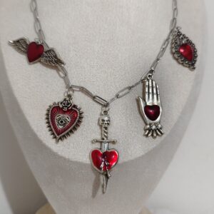 ❤️‍🔥 Collar "Sacred Hearts"