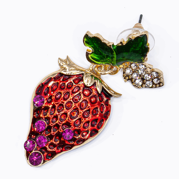 1000369433.png 🍓Aretes Fresitas Metálicas