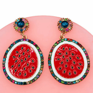 Aretes sandía