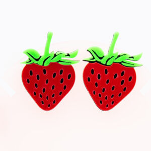 🍓✨ Aretes Fresa Fun