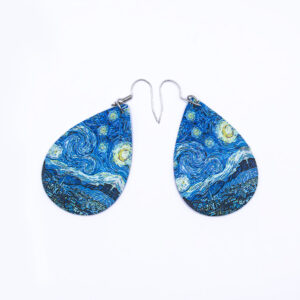 🌌Aretes Gotas Estrelladas