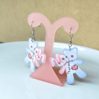 Aretes oso y conejo 🐇