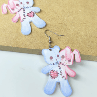 Aretes oso y conejo 🐇