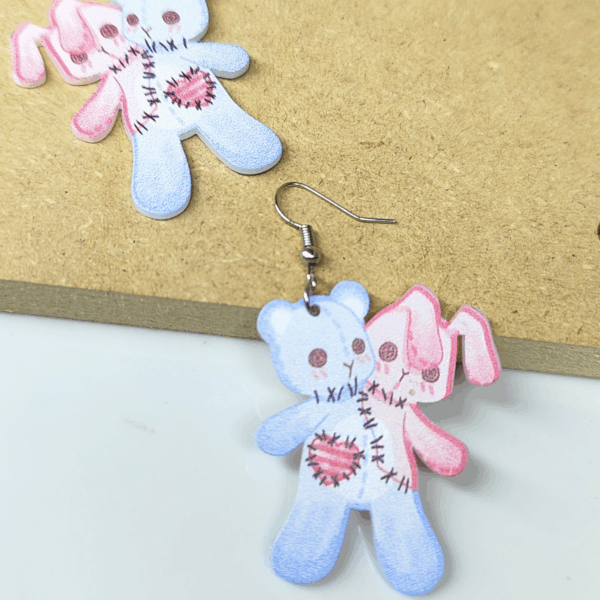 Aretes oso y conejo 🐇