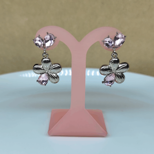2025/05/1000377986.png ✨Aretes Flor de Cristal Rosa