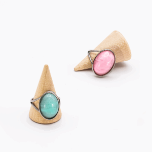 Anillos "Gema Pastel" — 2 colores