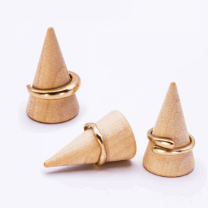 💍 Set "Minimal Shine" — 3 anillos dorados